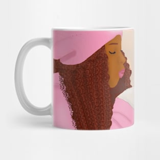 Sweet Joy in the Snow - African American Girl Mug